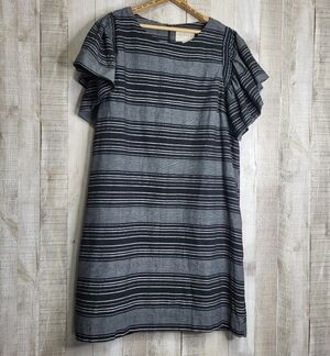 Anthropologie Moon River Denmark Dress. Size Large. Black & White.